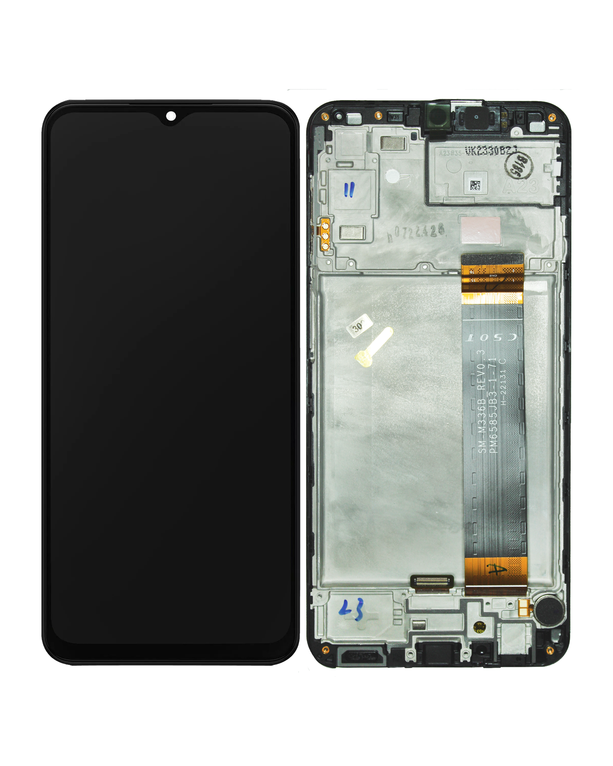 LCD Display mit Rahmen für Samsung Galaxy A23 5G (A236F / 2022) (International Version) (Service Pack) – Bild 3