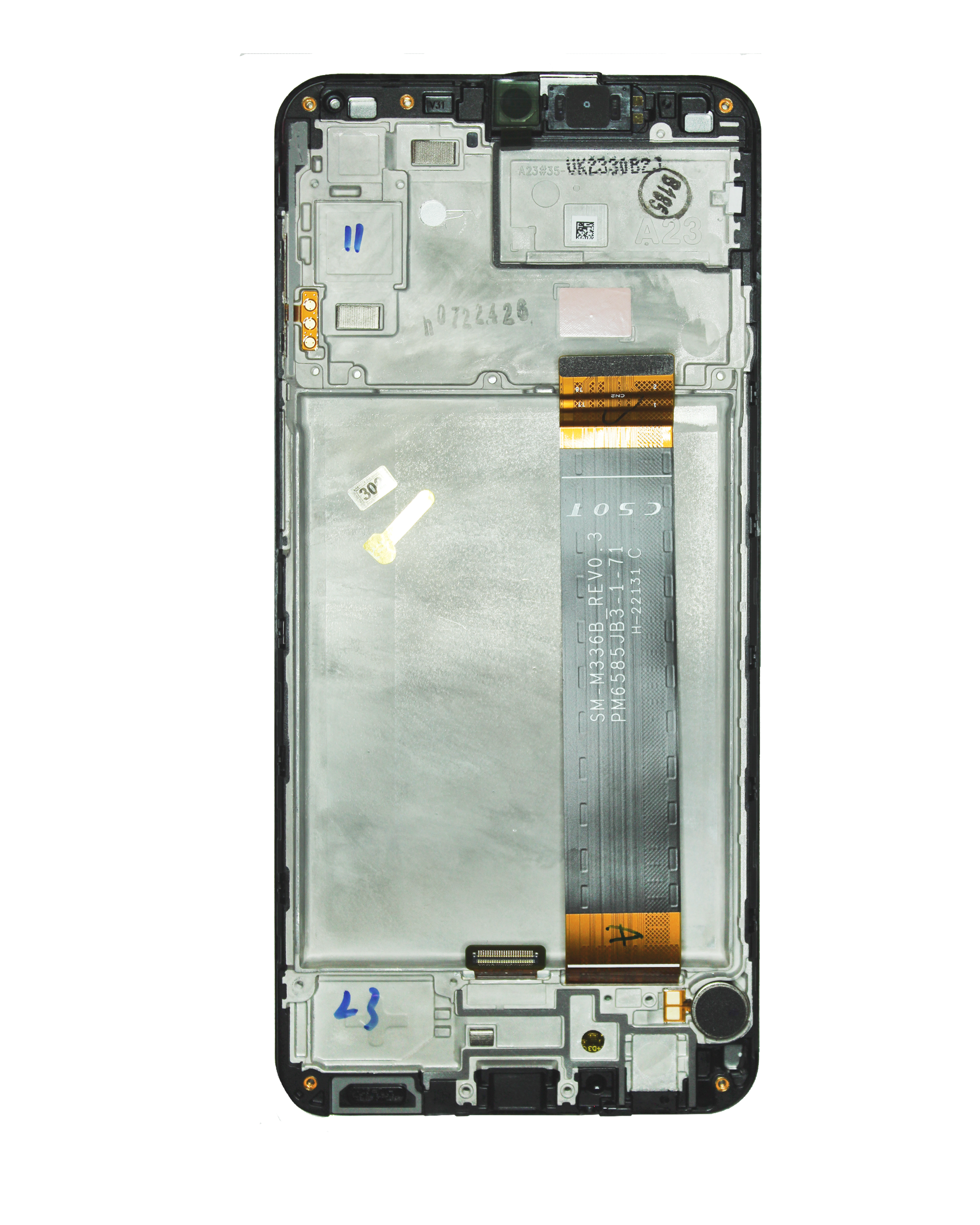 LCD Display mit Rahmen für Samsung Galaxy A23 5G (A236F / 2022) (International Version) (Service Pack) – Bild 4
