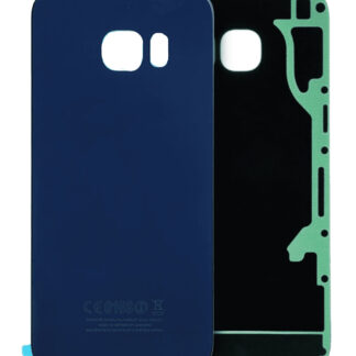 Rückdeckelglas für Samsung Galaxy S6 Edge (Service Pack) (Black Sapphire (Schwarz))