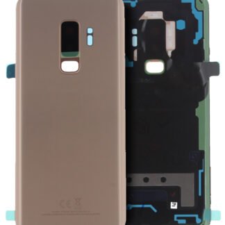 Rückdeckelglas mit Kameraglas für Samsung Galaxy S9 Plus (Service Pack) (Sunrise Gold (Gold))