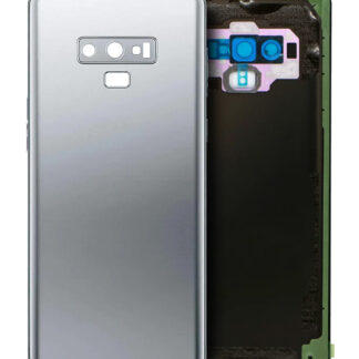 Rückdeckelglas mit Kameraglas für Samsung Galaxy Note 9 (Service Pack) (Cloud Silver)