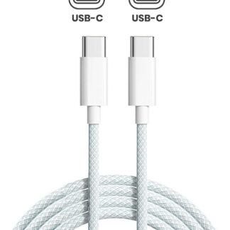 USB-C to C Braided Kabel für iPhone / iPad (1 m / 3 ft) (Original Grade neu) (Bulk-Verpackung)