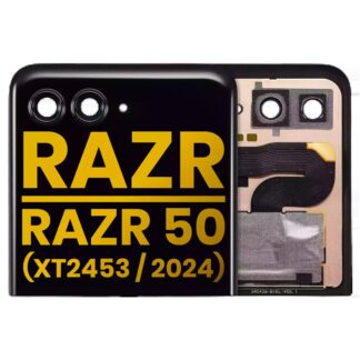 Outer OLED Display ohne Rahmen für Motorola Razr 2024 / Razr 50 (XT2453 / 2024) /Razr 2025 / Razr 60 (XT2553 / 2025)/ Razr 2026 / Razr 70 (XT2657 /