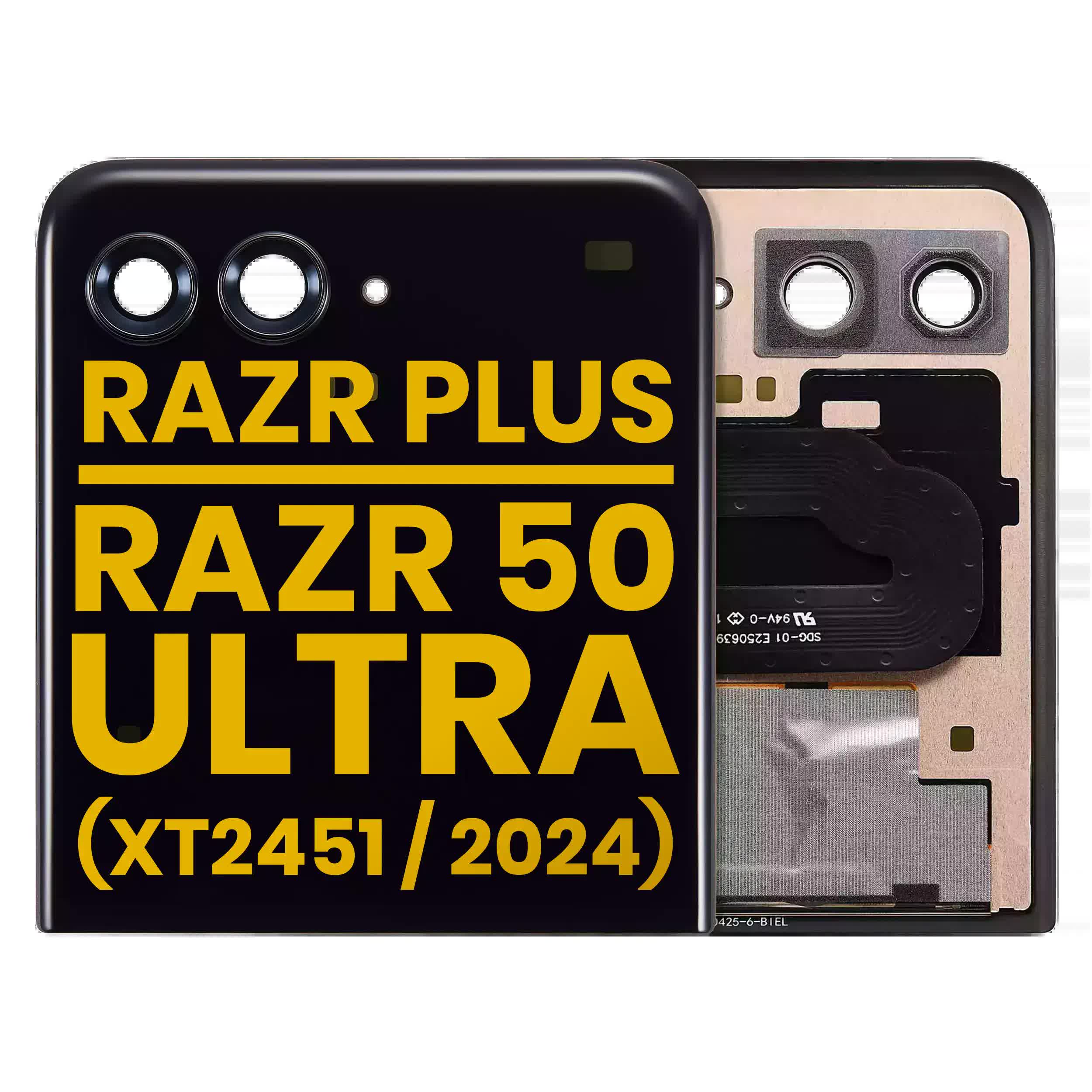 Outer OLED Display für Motorola Razr Plus 2024 / Razr 50 Ultra (XT2451 / 2024) / Razr Plus 2025 (XT2557)/ Razr Plus 2026 (XT2659)/ Razr 70 Plus(XT265