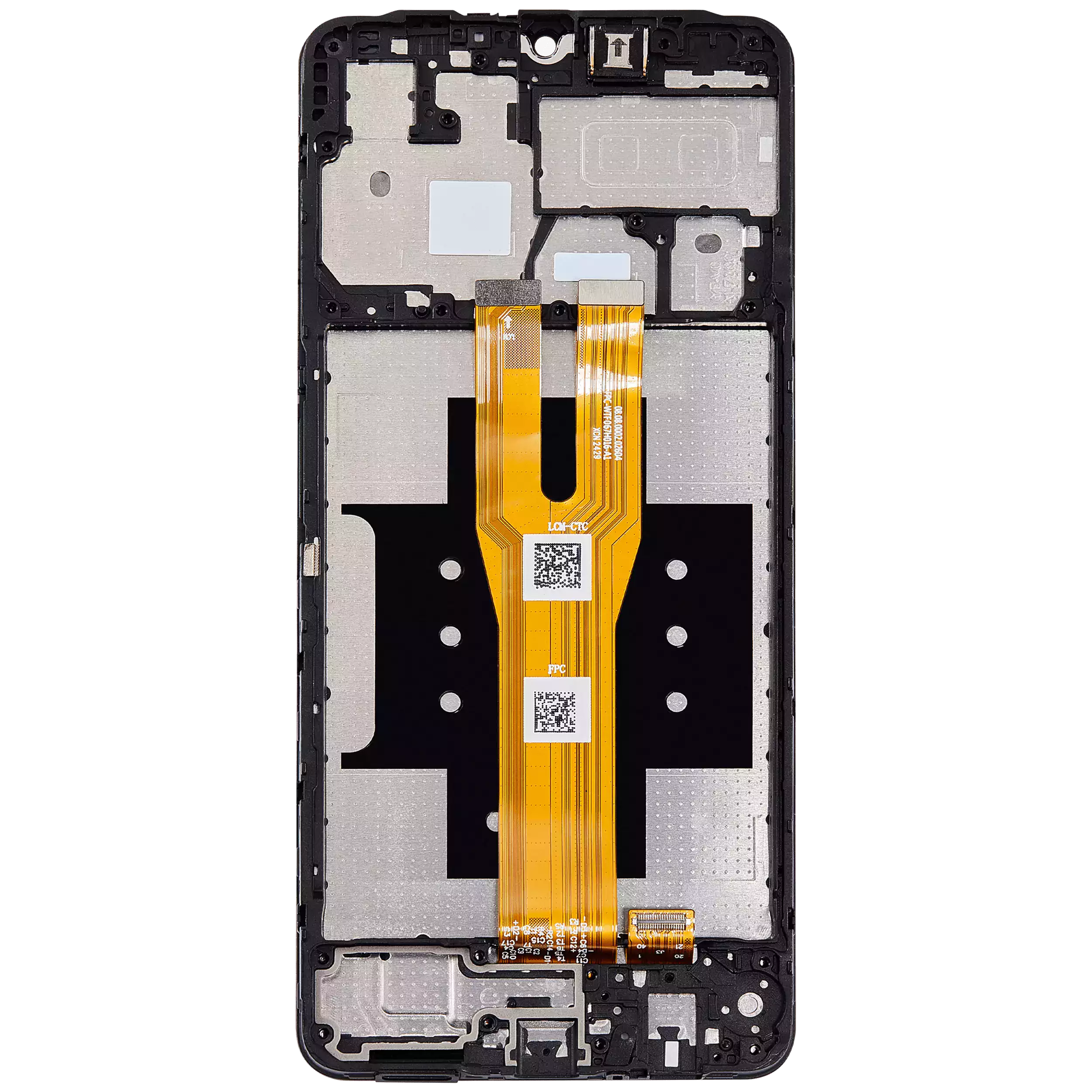 LCD Display mit Rahmen für Samsung Galaxy A06 (A065 / 2024) (professionell aufgearbeitet) – Bild 4
