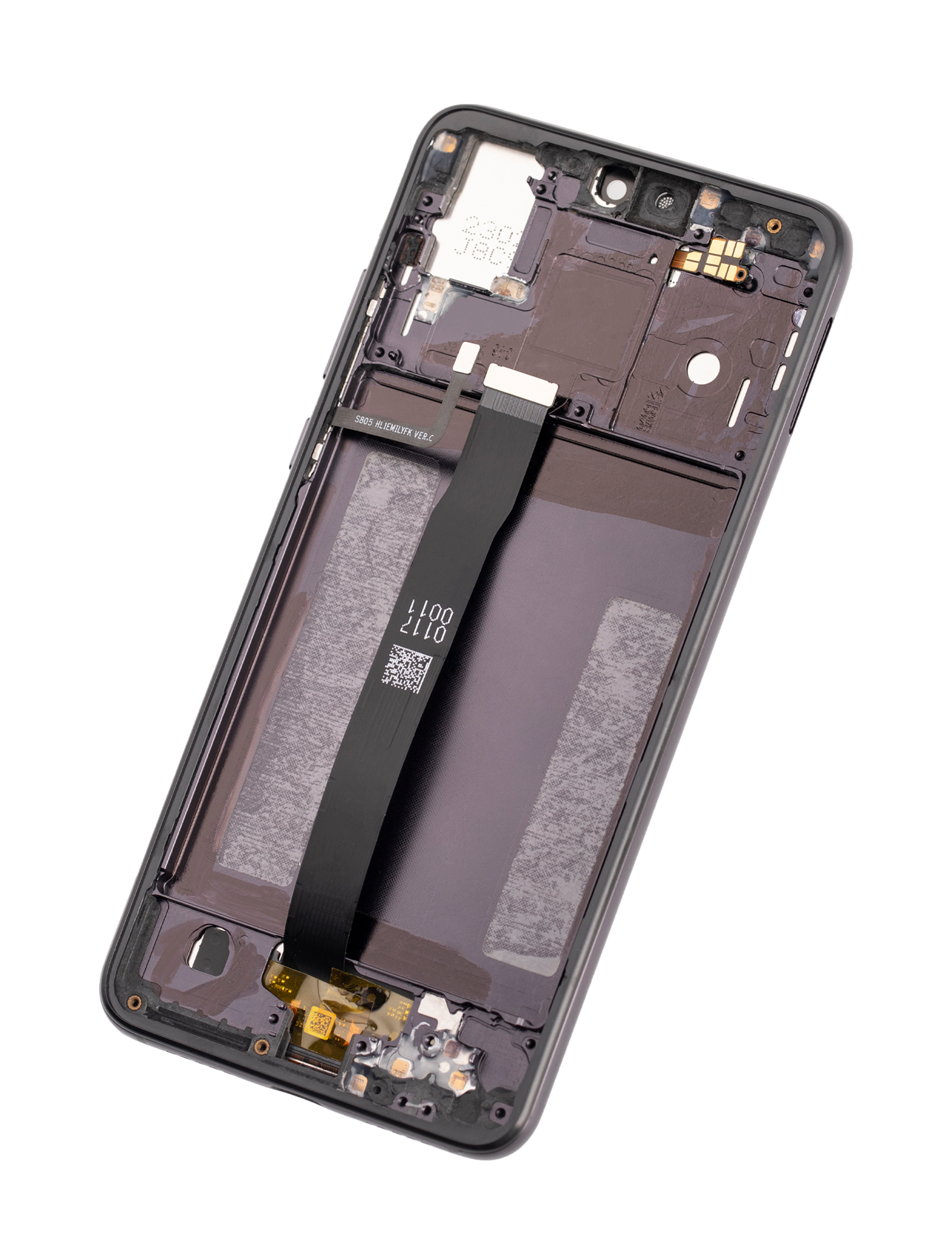 LCD Display mit Rahmen für Huawei P20 (professionell aufgearbeitet) (Black (Schwarz)) – Bild 3