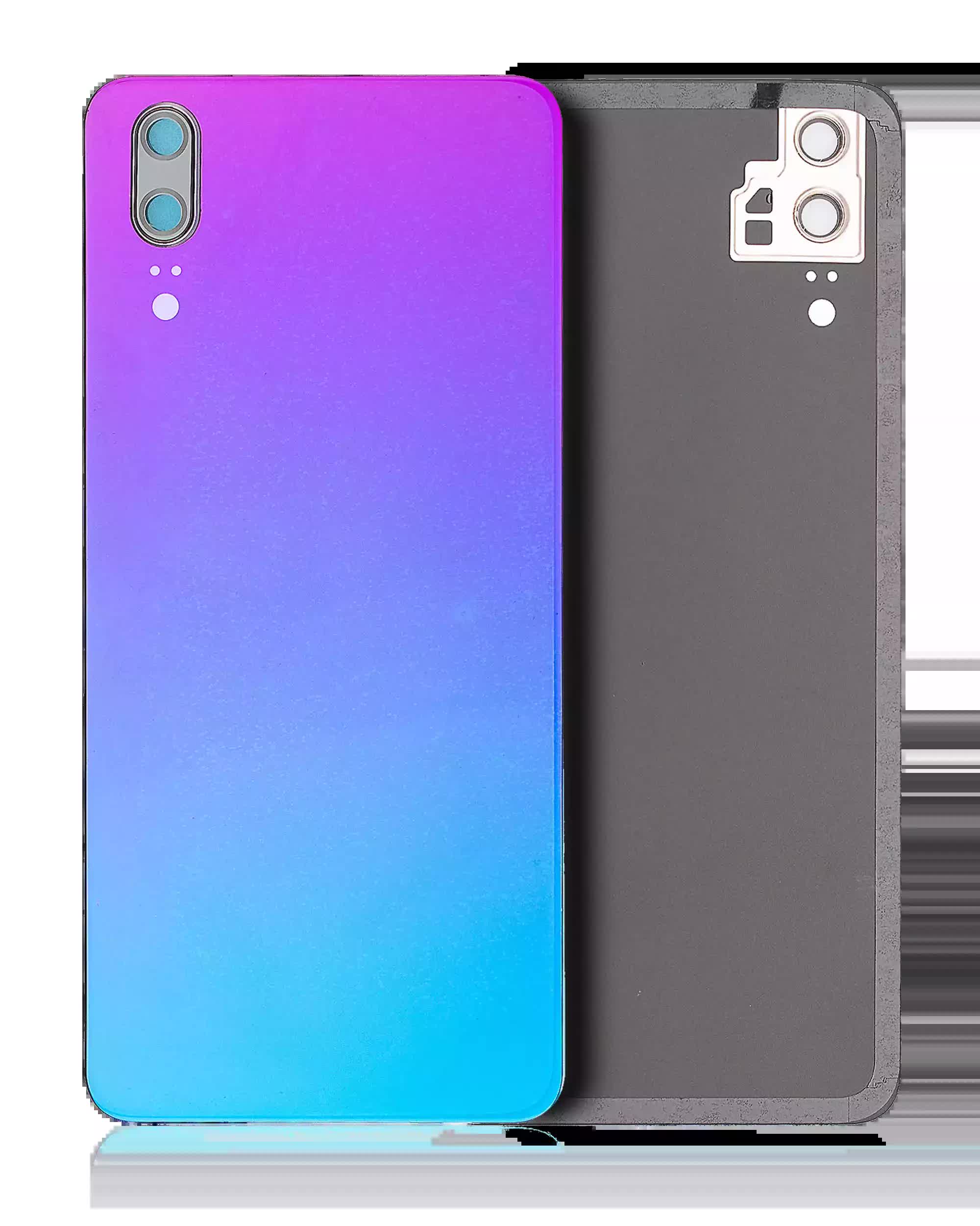 Rückdeckelglas mit Kameraglas für Huawei P20 (Aurora)