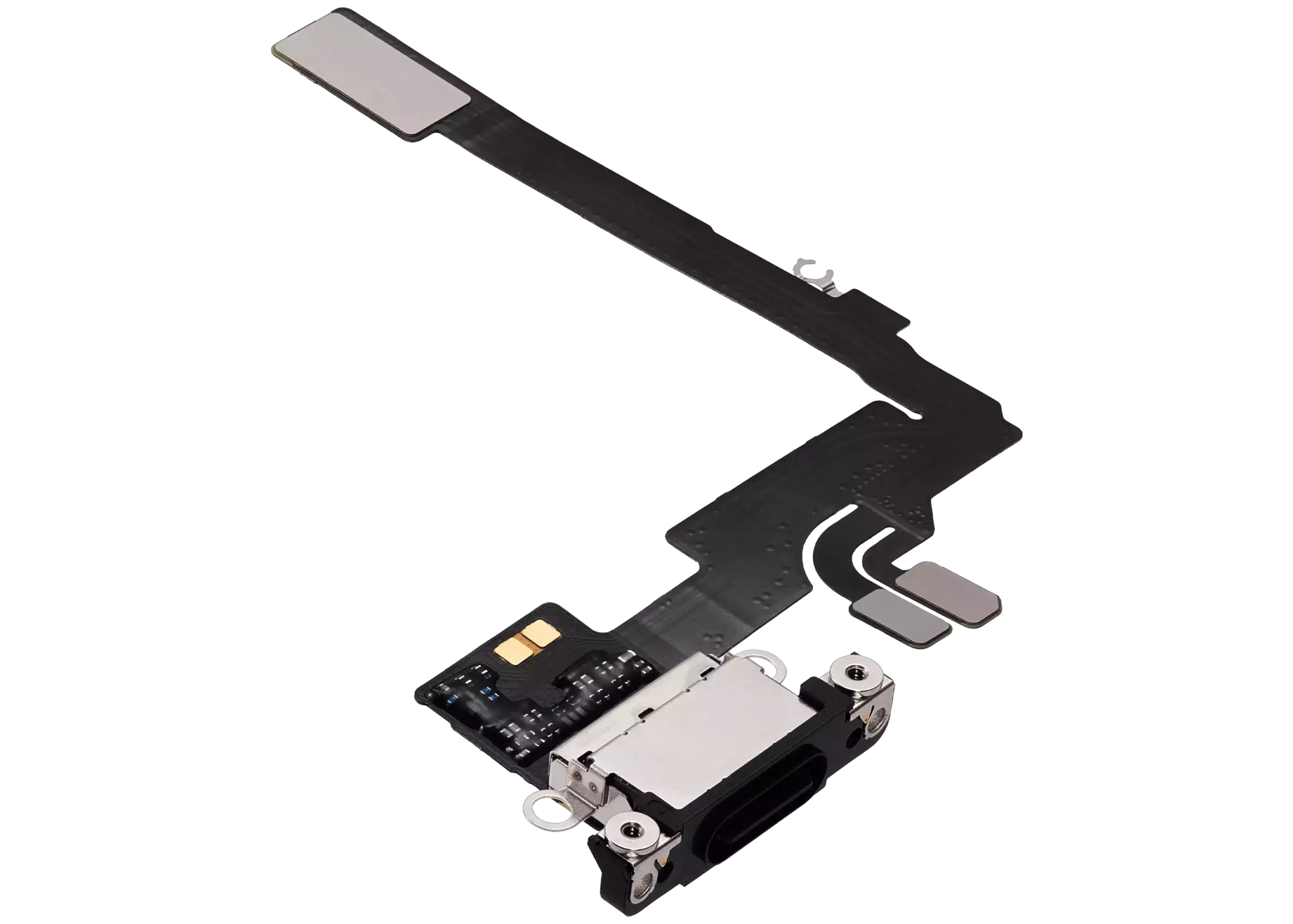 Ladebuchse Flexkabel für iPhone 16 Pro (Premium) (Black Titanium) – Bild 4