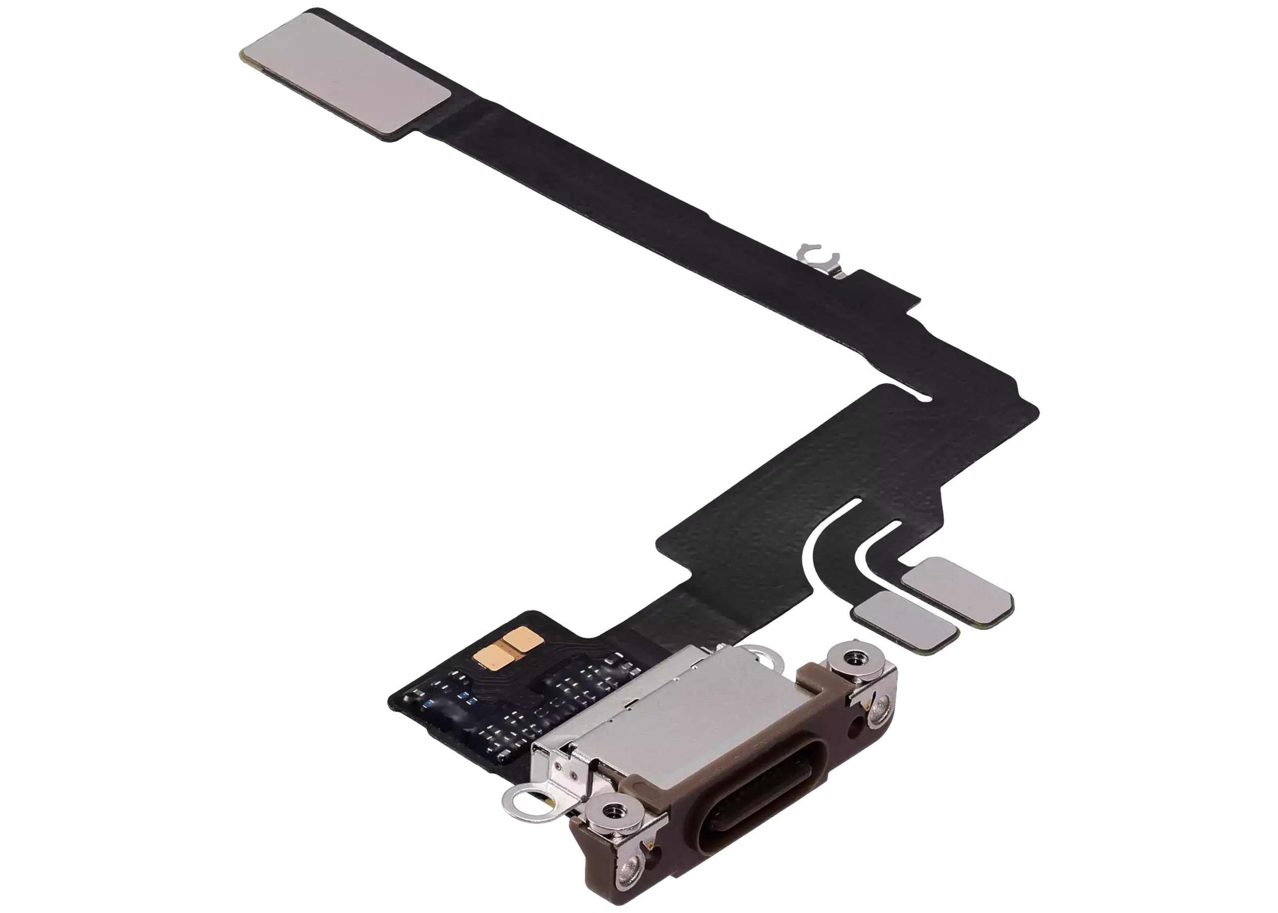 Ladebuchse Flexkabel für iPhone 16 Pro (Premium) (Desert Titanium) – Bild 4