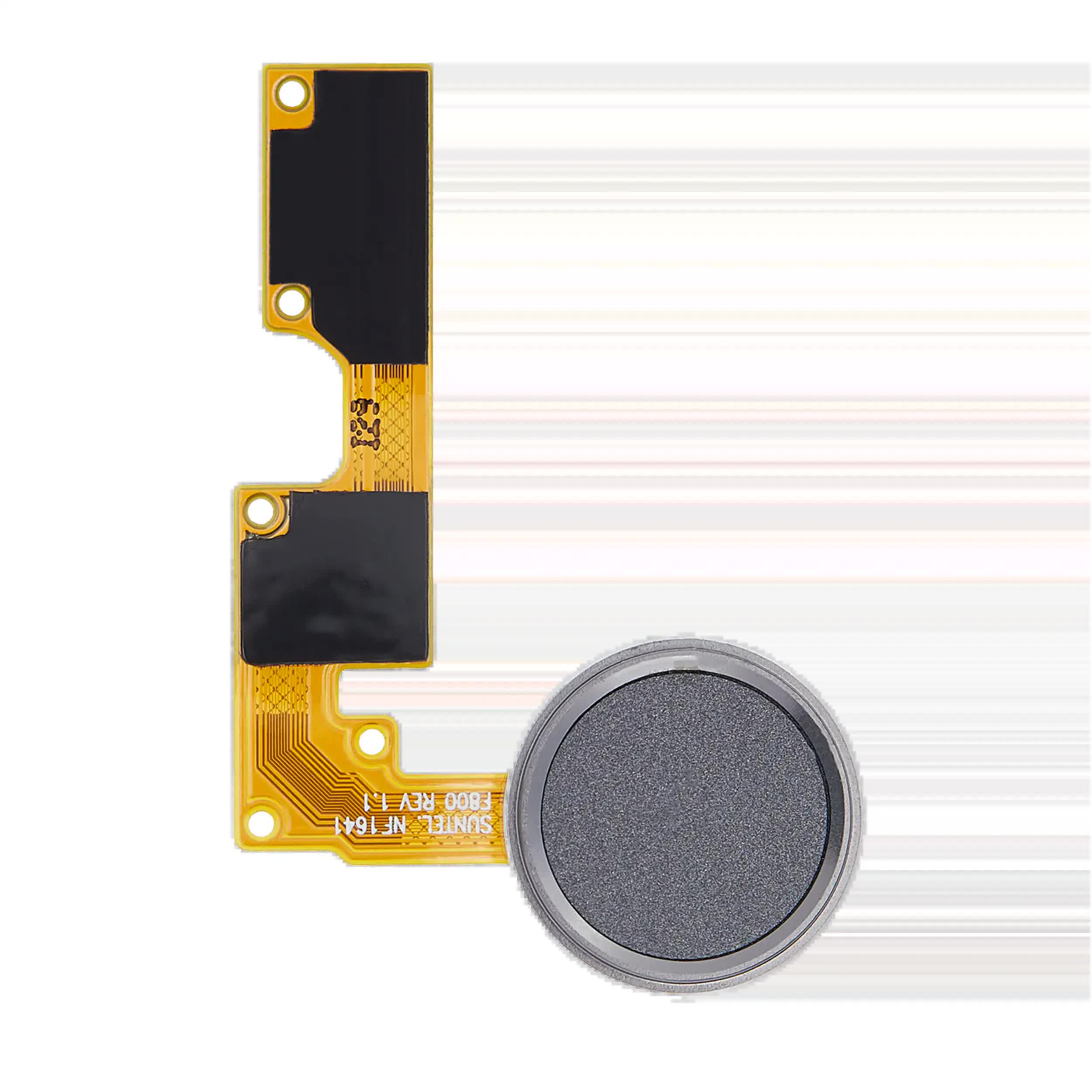 Homebutton mit Flexkabel für LG V20 (Black (Schwarz))