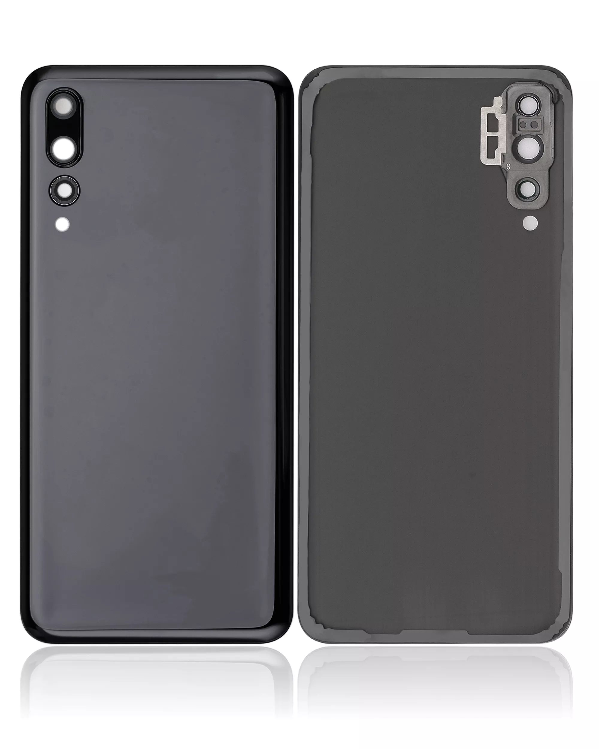 Rückdeckelglas mit Kameraglas für Huawei P20 Pro (Black (Schwarz)) – Bild 2