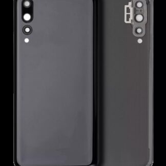 Rückdeckelglas mit Kameraglas für Huawei P20 Pro (Black (Schwarz))