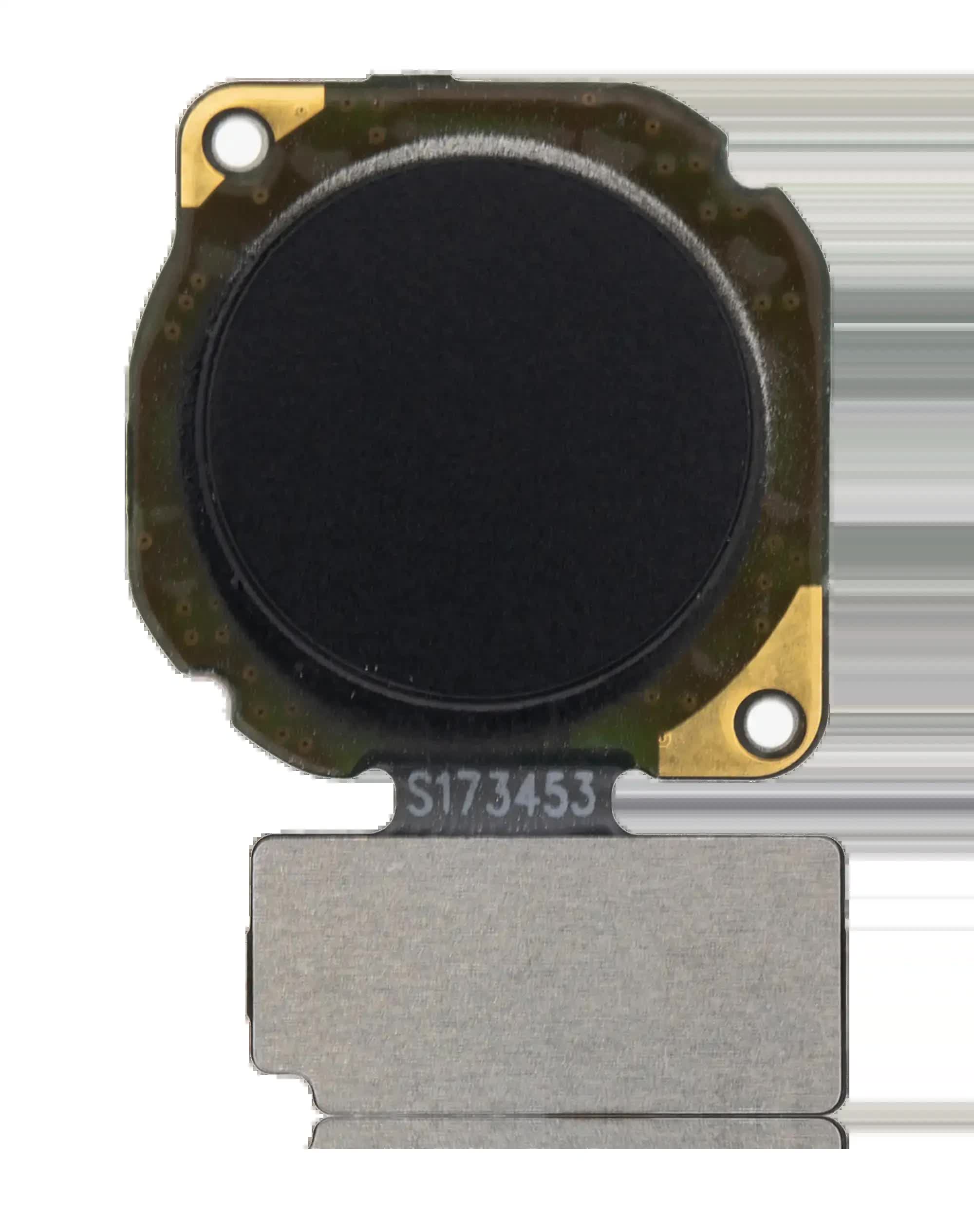 Fingerabdrucksensor mit Flexkabel für Huawei Honor 9N (Midnight Black (Schwarz))