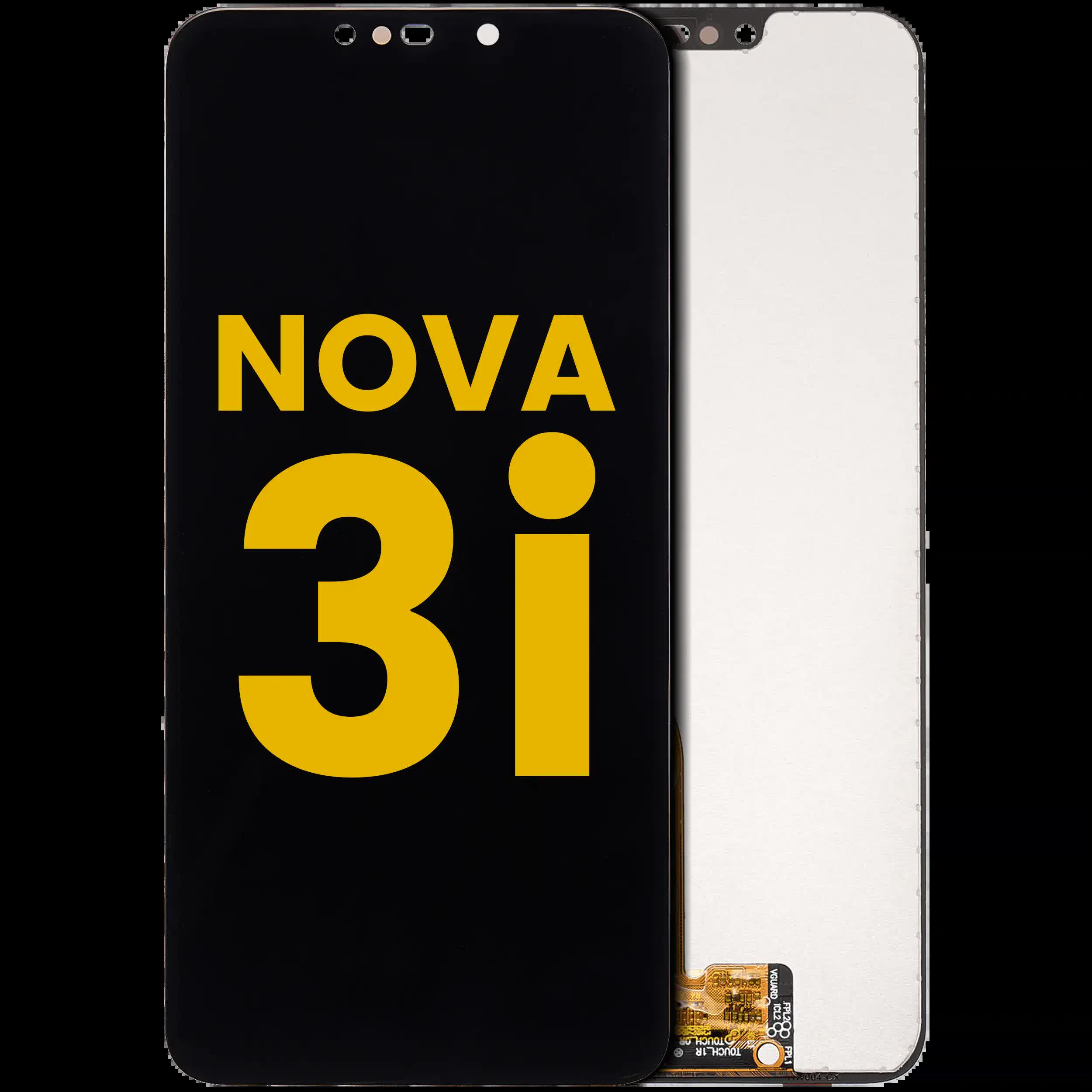 LCD Display ohne Rahmen für Huawei NOVA 3i (professionell aufgearbeitet)