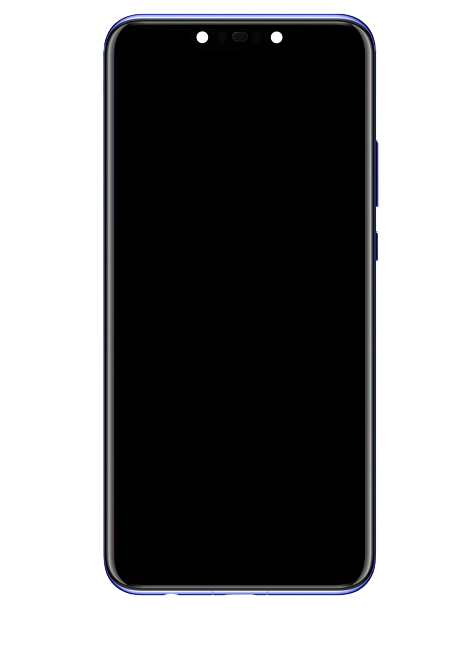 LCD Display mit Rahmen für Huawei Nova 3 (professionell aufgearbeitet) (Iris Purple) – Bild 2