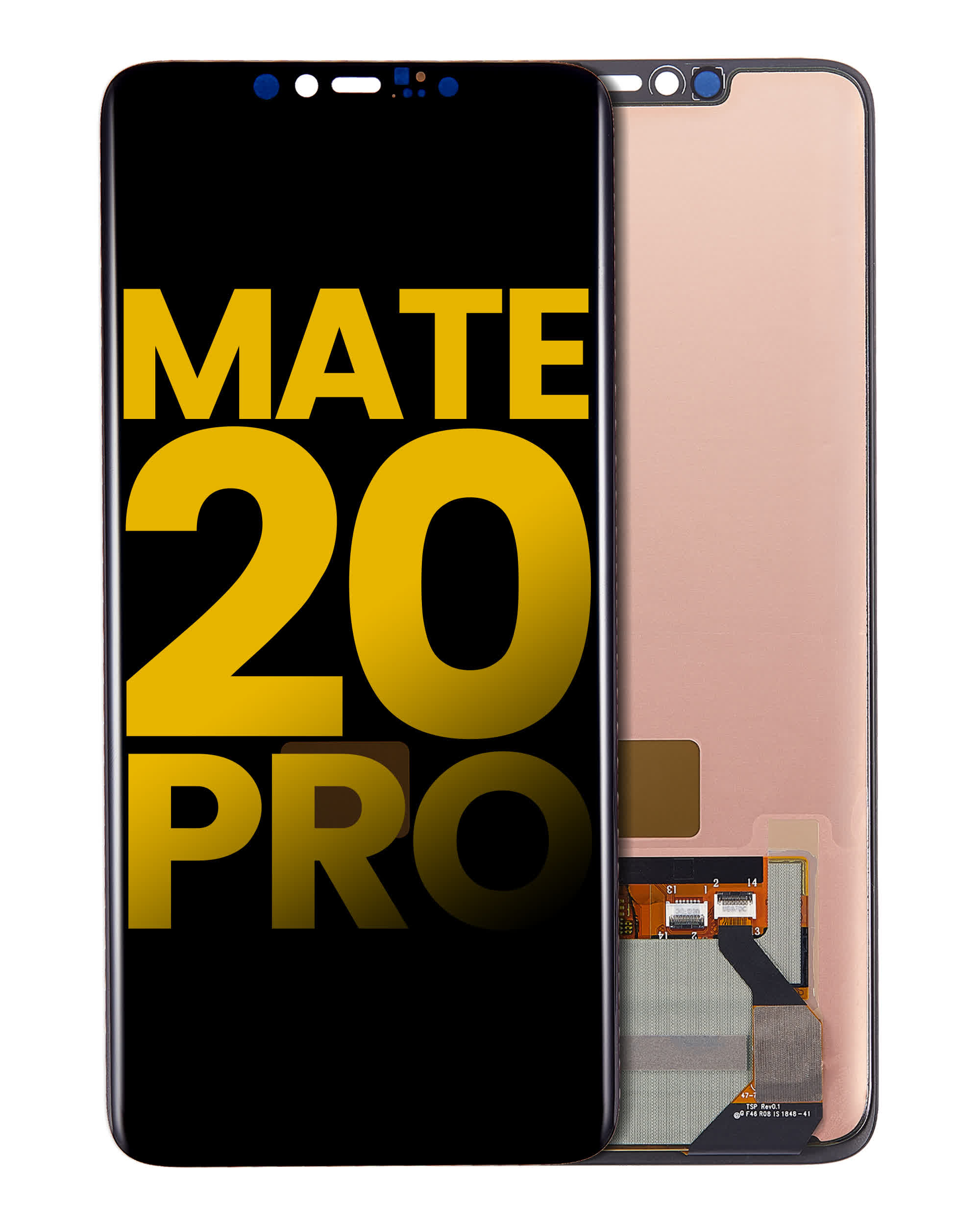 OLED Display ohne Rahmen für Huawei Mate 20 Pro (professionell aufgearbeitet)