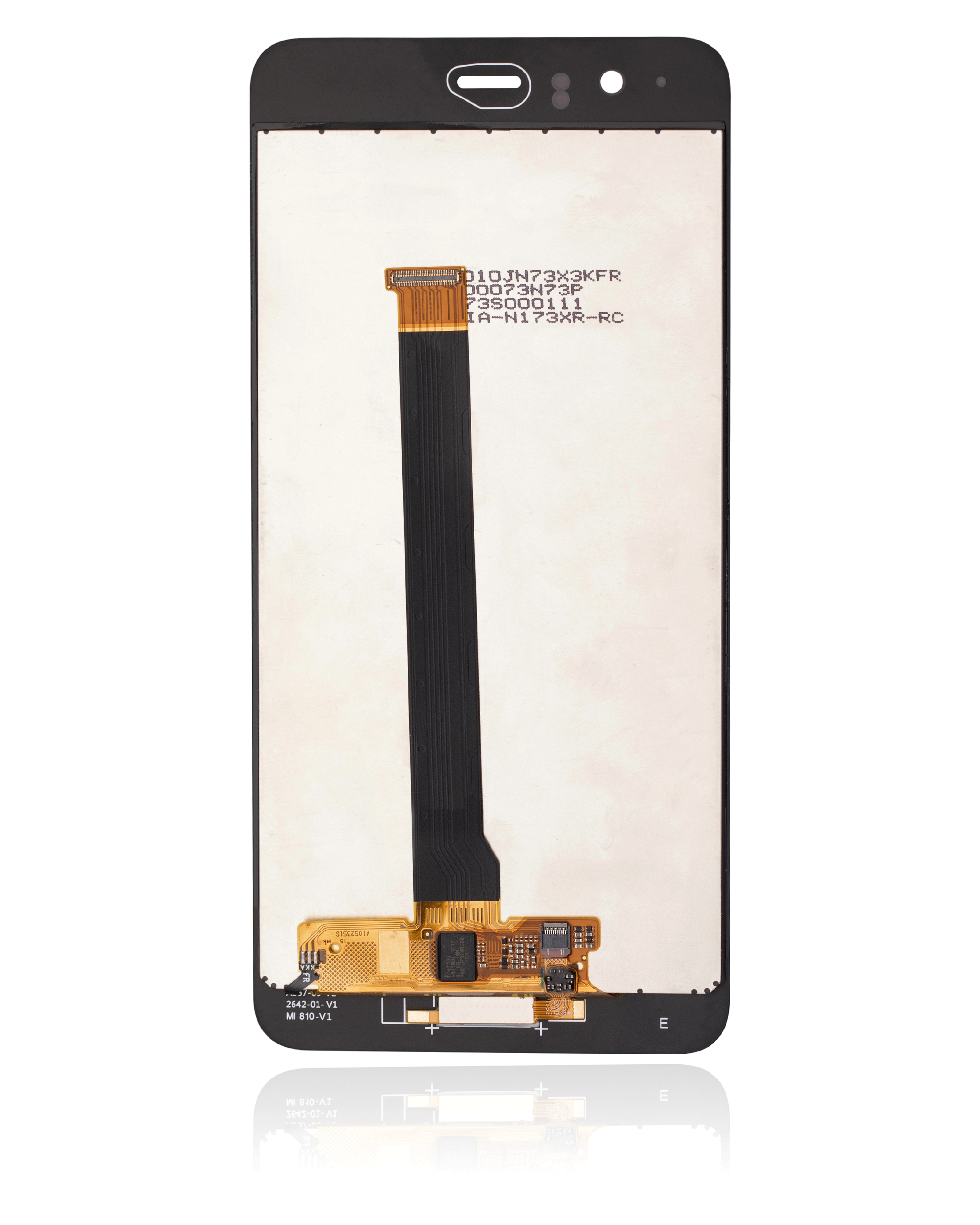 LCD Display ohne Rahmen & vormontiert Homebutton für Huawei P10 Plus (professionell aufgearbeitet) (Black (Schwarz)) – Bild 3