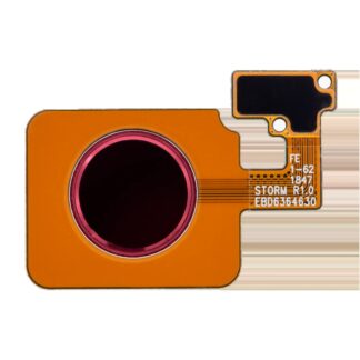 Homebutton Fingerprint Sensor mit Flex für LG G8 ThinQ / LG V50 ThinQ (Red (Rot))
