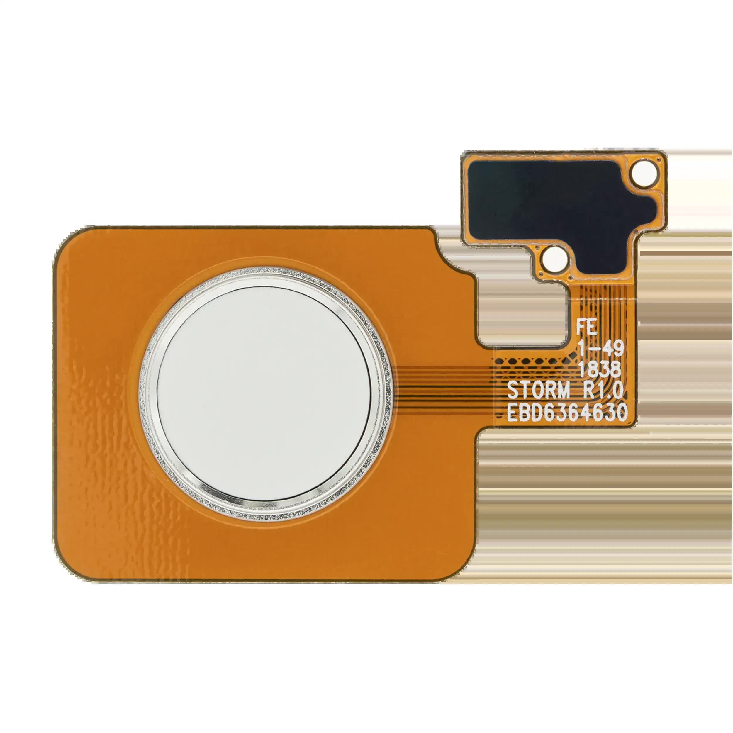 Homebutton-Flexkabel für LG V40 ThinQ (Silver (Silber))
