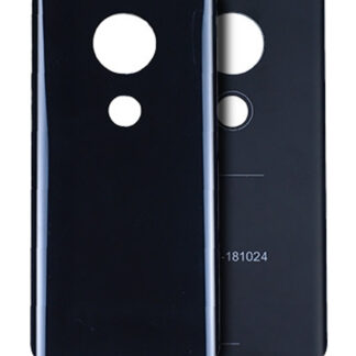 Rückdeckelglas für Motorola Moto G7 (XT1962 / 2019) (Ceramic Black)
