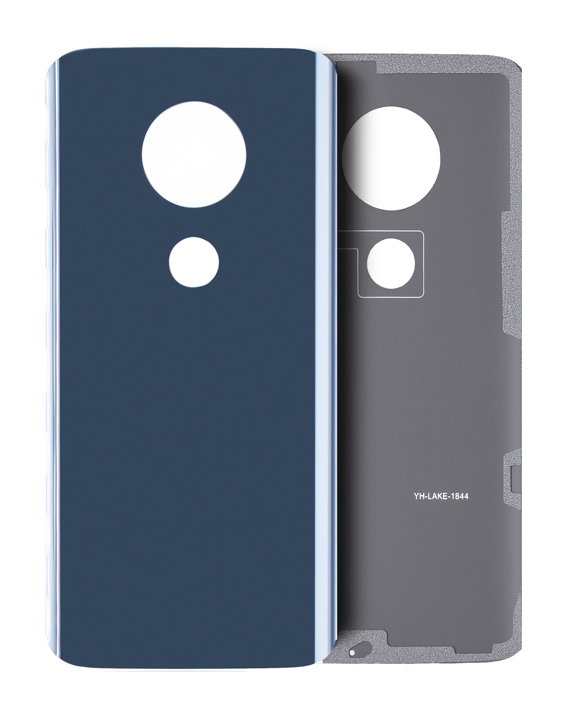 Rückdeckelglas für Motorola Moto G7 Plus (XT1965 / 2019) (Deep Indigo / Blue)