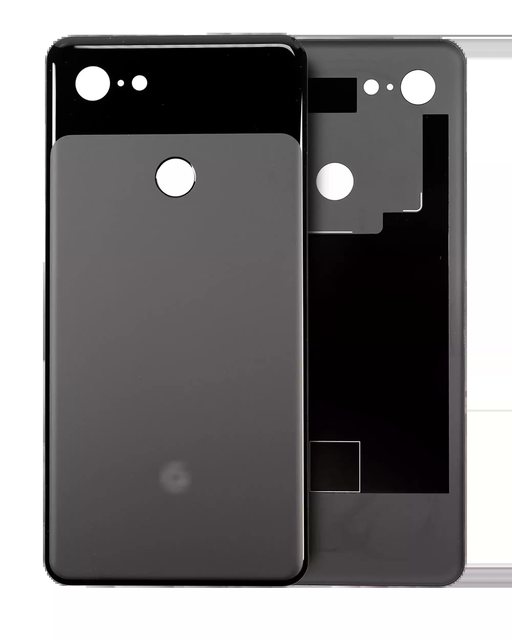 Rückdeckelglas für Google Pixel 3 XL (Original) (Just Black)