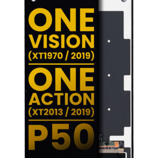 LCD Display ohne Rahmen für Motorola One Vision (XT1970 / 2019) / One Action (XT2013 / 2019) / P50 (professionell aufgearbeitet)
