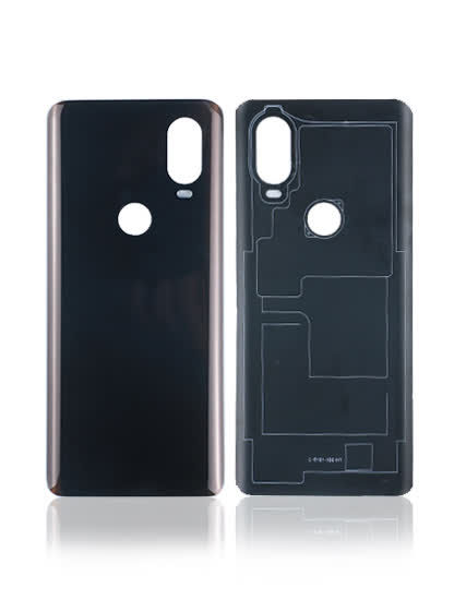 Rückdeckelglas für Motorola One Vision / P50 (XT1970 / 2019) (ausgebautes Originalteil: Grade A) (Gradient / Bronze)