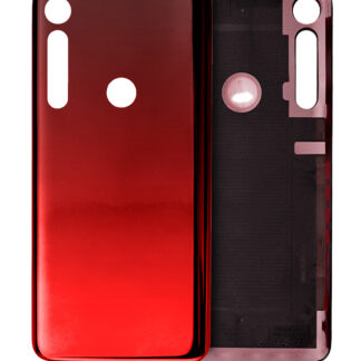 Rückdeckelglas für Motorola One Macro (XT2016 / 2019) (Gradient / Red)