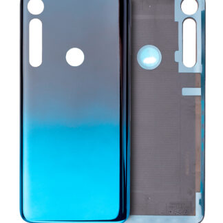 Rückdeckelglas für Motorola One Macro (XT2016 / 2019) (Space Blue)