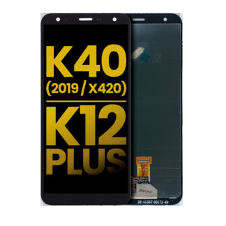 LCD Display ohne Rahmen für LG K40 (2019 / X420) / K12 Plus (professionell aufgearbeitet)
