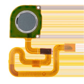 Fingerabdrucksensor mit Flexkabel für LG K40 / K12 Plus (Black (Schwarz))