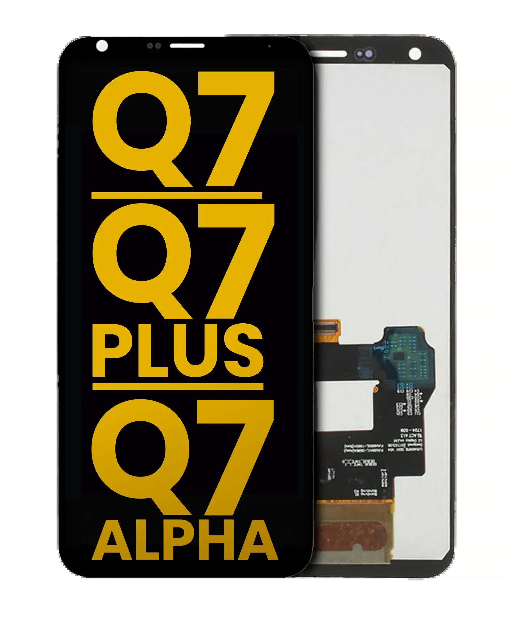 LCD Display ohne Rahmen für LG Q7 / Q7 Plus / Q7 Alpha (professionell aufgearbeitet)