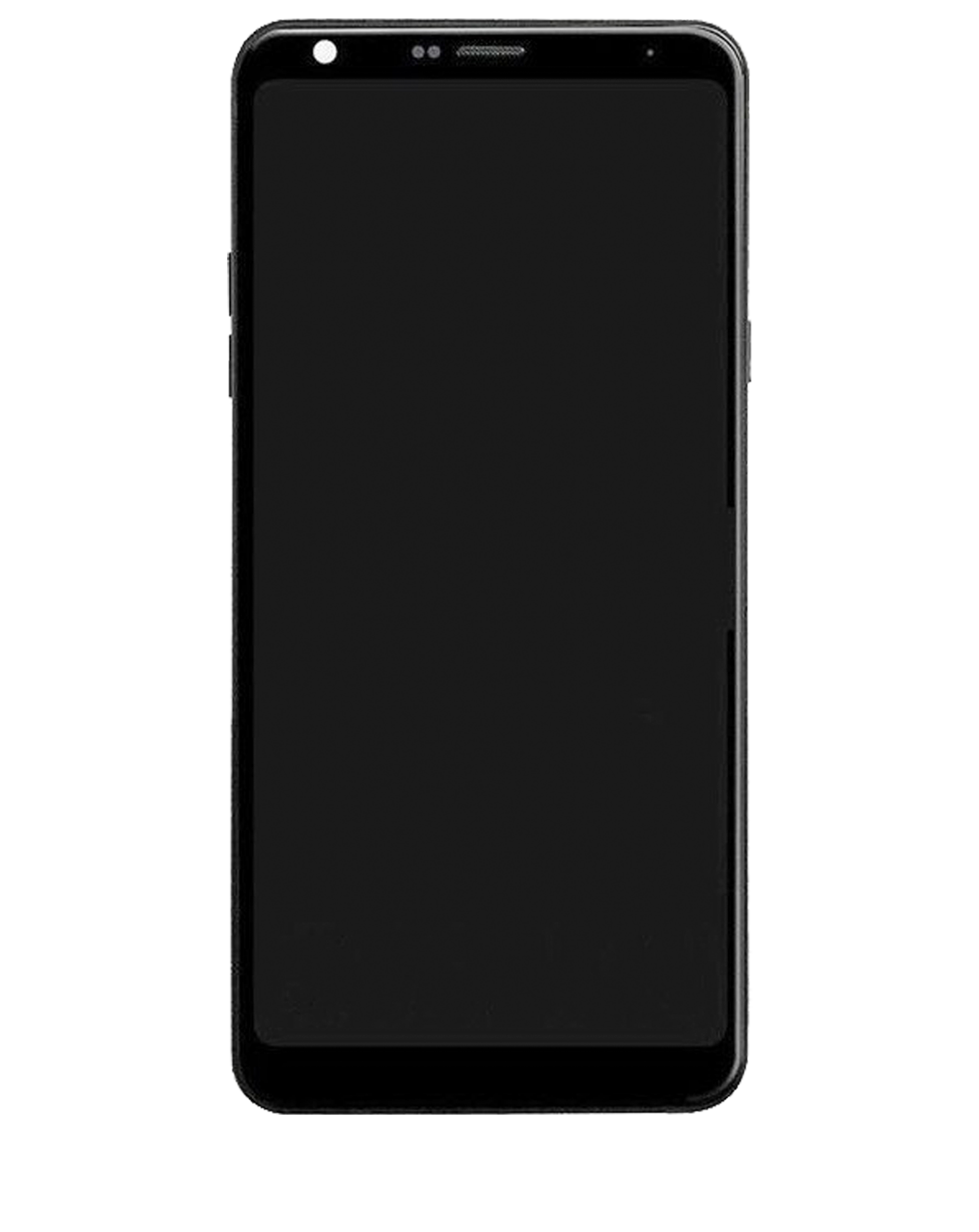 LCD Display mit Rahmen für LG Q7 / Q7 Plus / Q7 Alpha (professionell aufgearbeitet) (Light Blue) – Bild 2