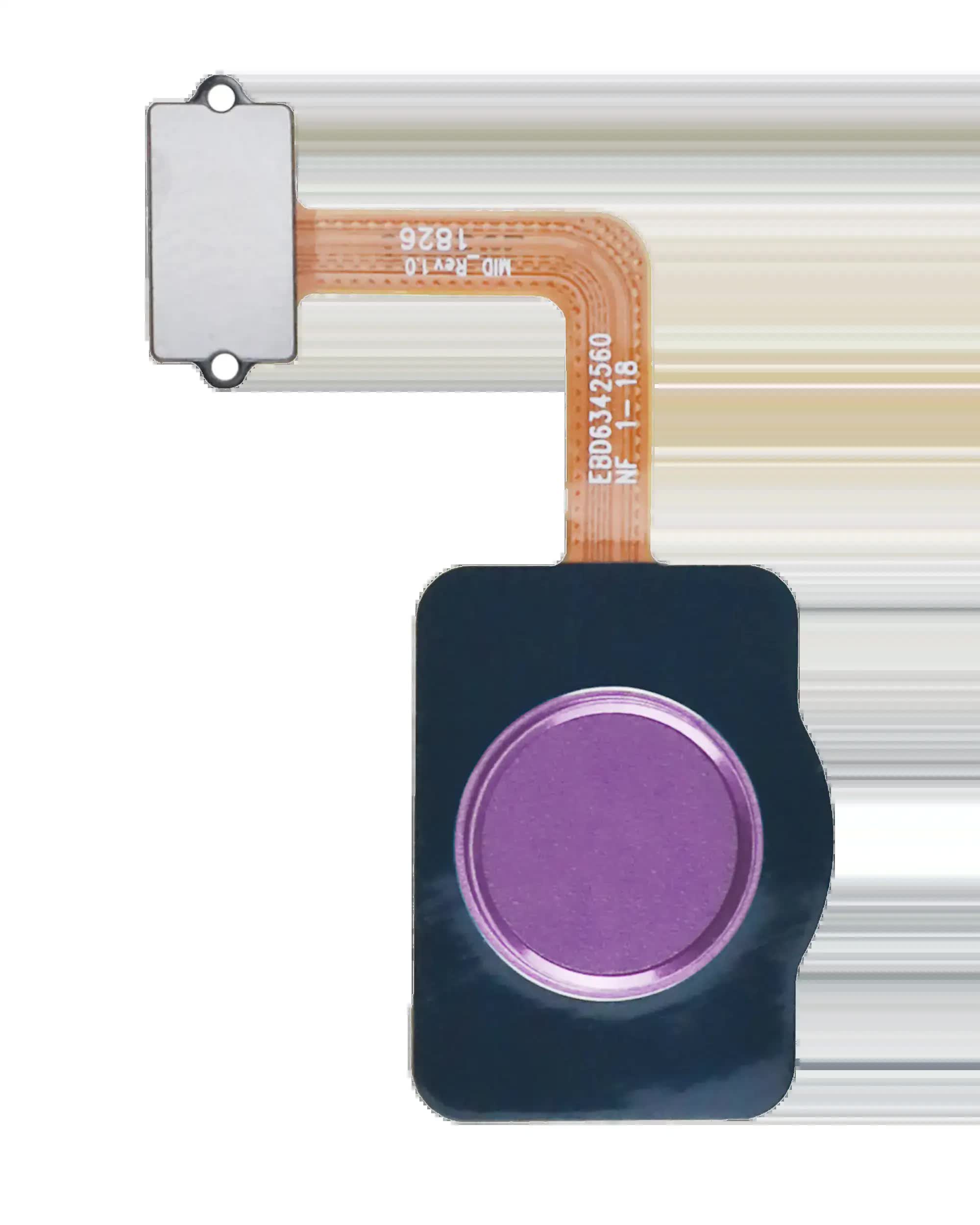 Fingerabdrucksensor mit Flexkabel für LG Q7 Alpha / Q7 Plus (Lavender Violet)