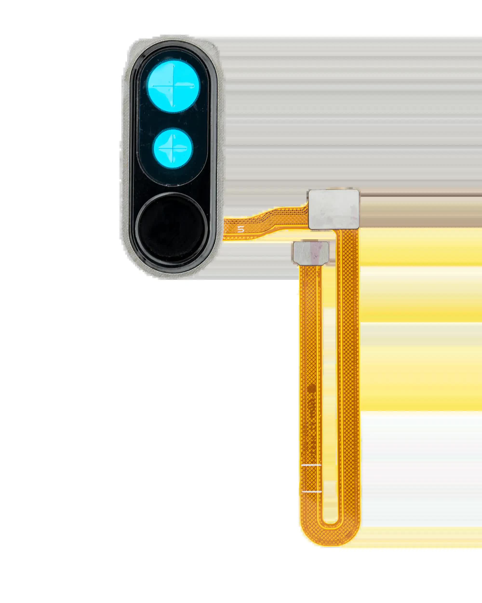 Fingerabdrucksensor mit Flexkabel für Xiaomi Pocophone F1 (Craphite Black)