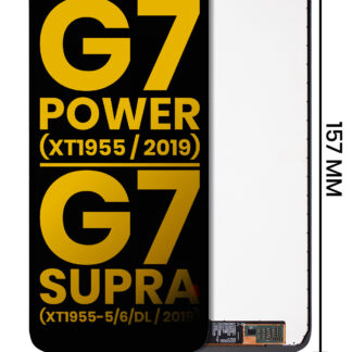 LCD Display ohne Rahmen für Motorola Moto G7 Power (XT1955 / 2019) / G7 Supra (XT1955-5/6/DL / 2019) (US-Version) (157MM) (professionell aufgearbeitet) (