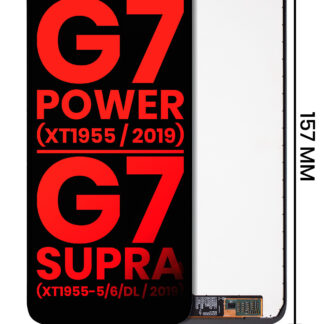 LCD Display ohne Rahmen für Motorola Moto G7 Power (XT1955 / 2019) / G7 Supra (XT1955-5/6/DL / 2019) (US-Version) (157MM) (Aftermarket Plus) (All C