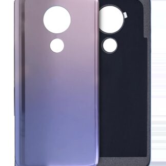 Rückdeckelglas für Motorola Moto G7 Power (XT1955 / 2019) (Iced Violet)