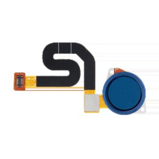 Fingerabdrucksensor mit Flex für Motorola Moto G7 Power (XT1955 / 2019) / G7 Play (XT1952 / 2019) / G7 Supra (XT1955-5 / 2019) (Blue (Blau))