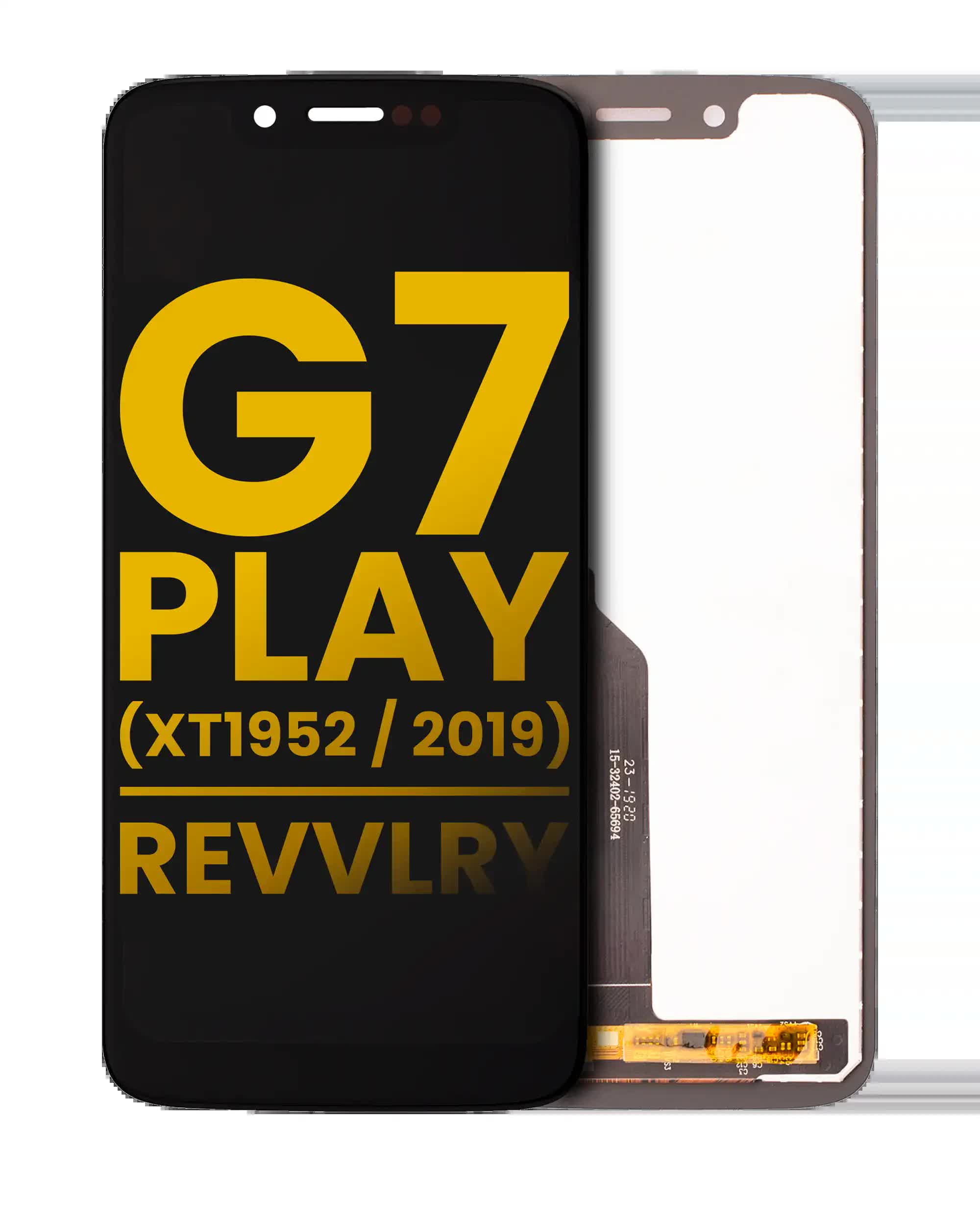 LCD Display ohne Rahmen für Motorola Moto G7 Play (XT1952 / 2019) / T-Mobile Revvlry (professionell aufgearbeitet)