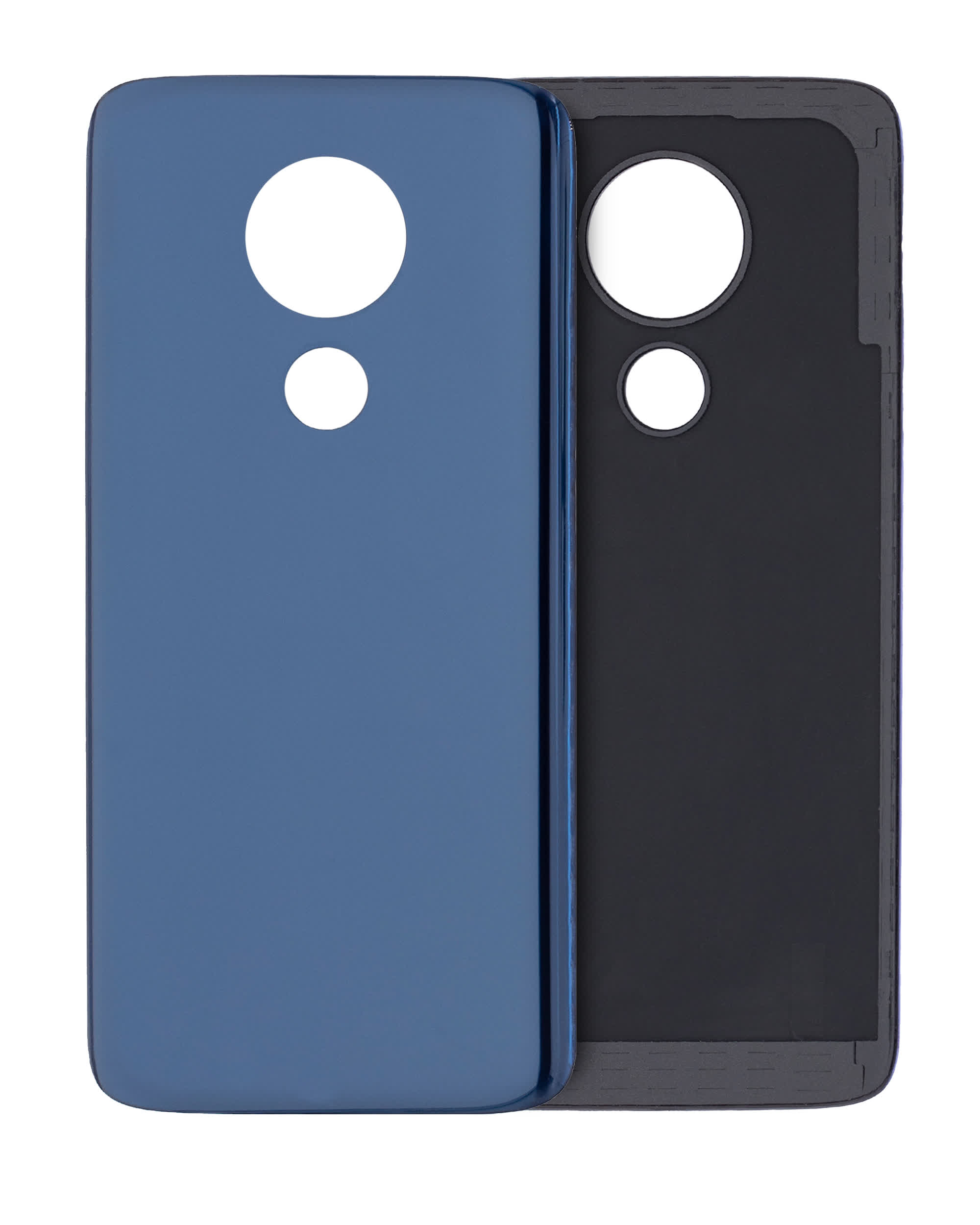 Rückdeckelglas für Motorola Moto G7 Power (XT1955 / 2019) (Marine Blue) (International Version)