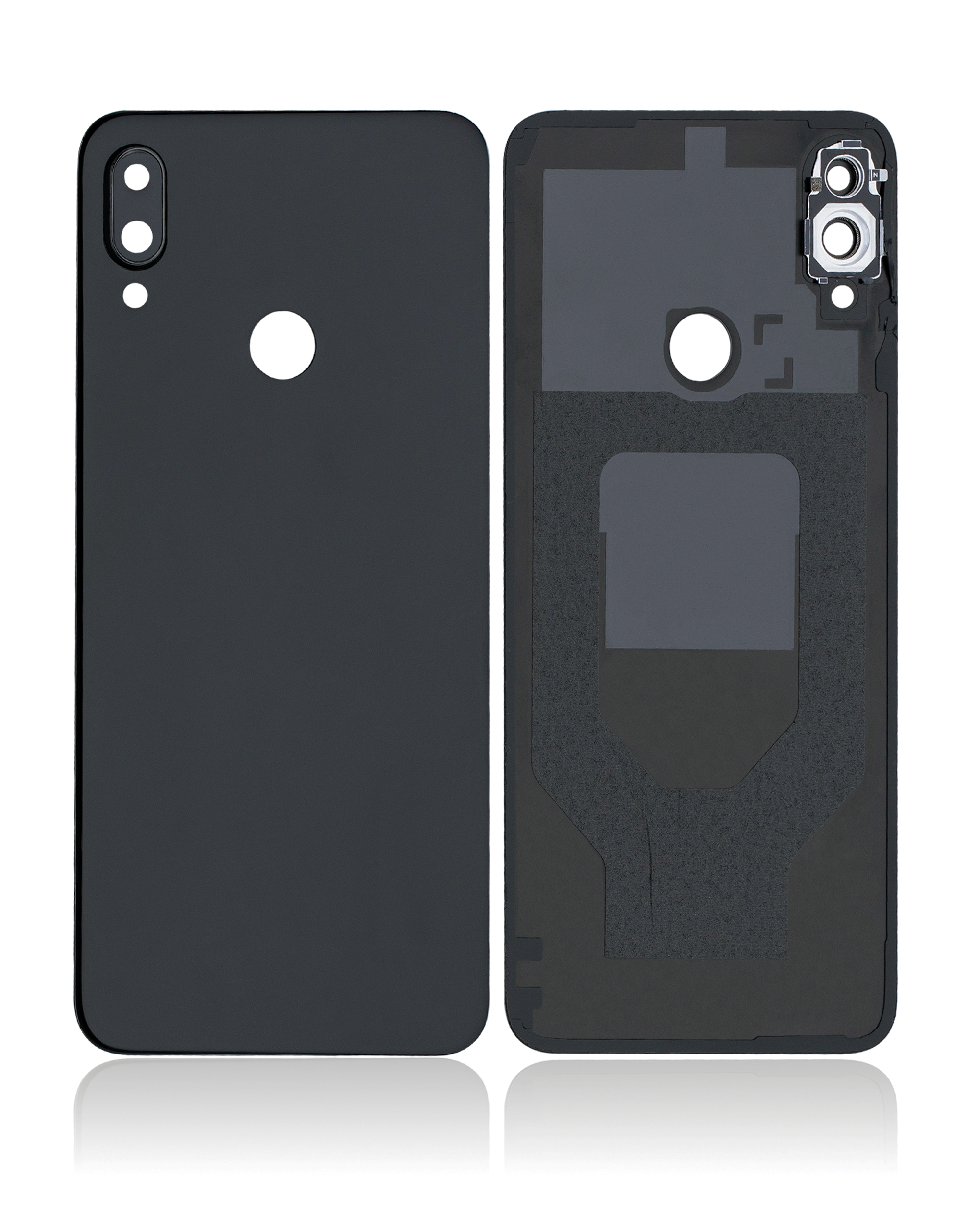 Rückdeckelglas mit Kameraglas für Xiaomi Redmi Note 7 (Black (Schwarz)) – Bild 2