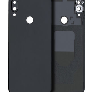 Rückdeckelglas mit Kameraglas für Xiaomi Redmi Note 7 (Black (Schwarz))