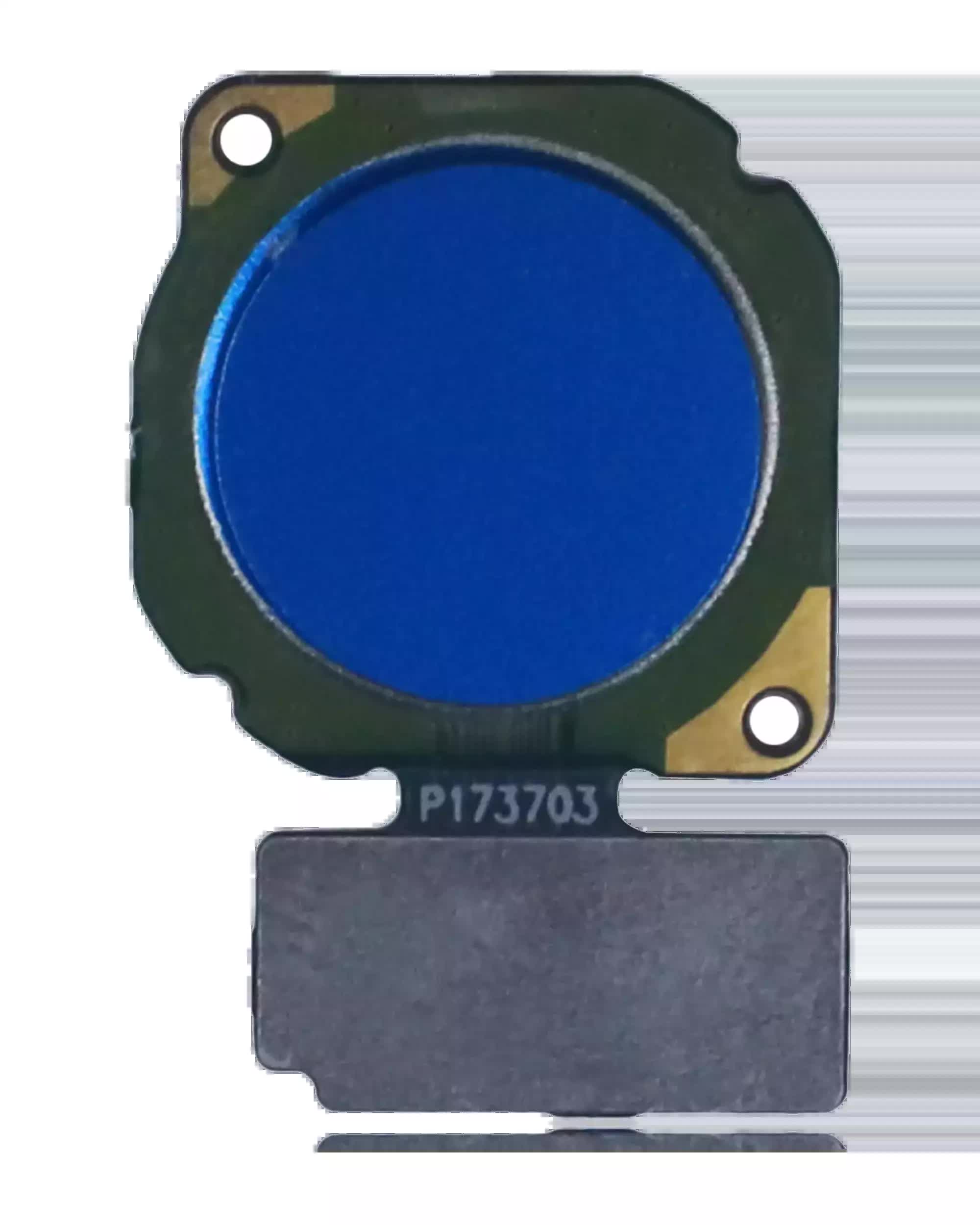 Fingerabdrucksensor mit Flexkabel für Huawei Honor Play 8a / 8a Pro / Y6 (2019) / Y6 Prime (2019) (Blue (Blau))