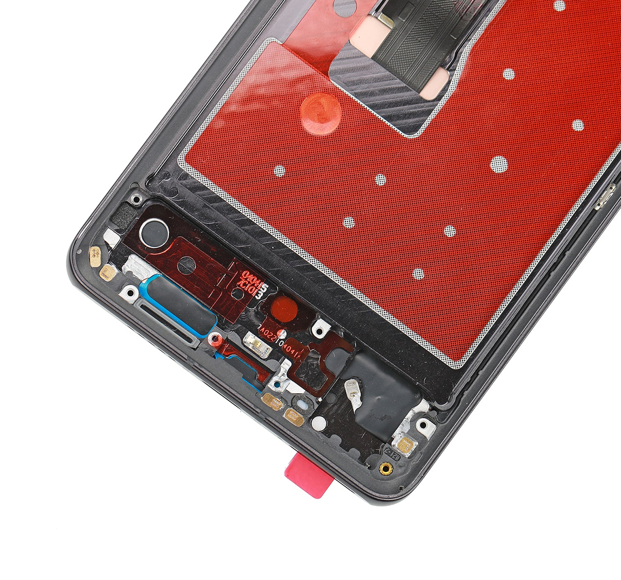 OLED Display mit Rahmen für Huawei P30 Pro (Aftermarket Plus) (Black (Schwarz)) – Bild 4