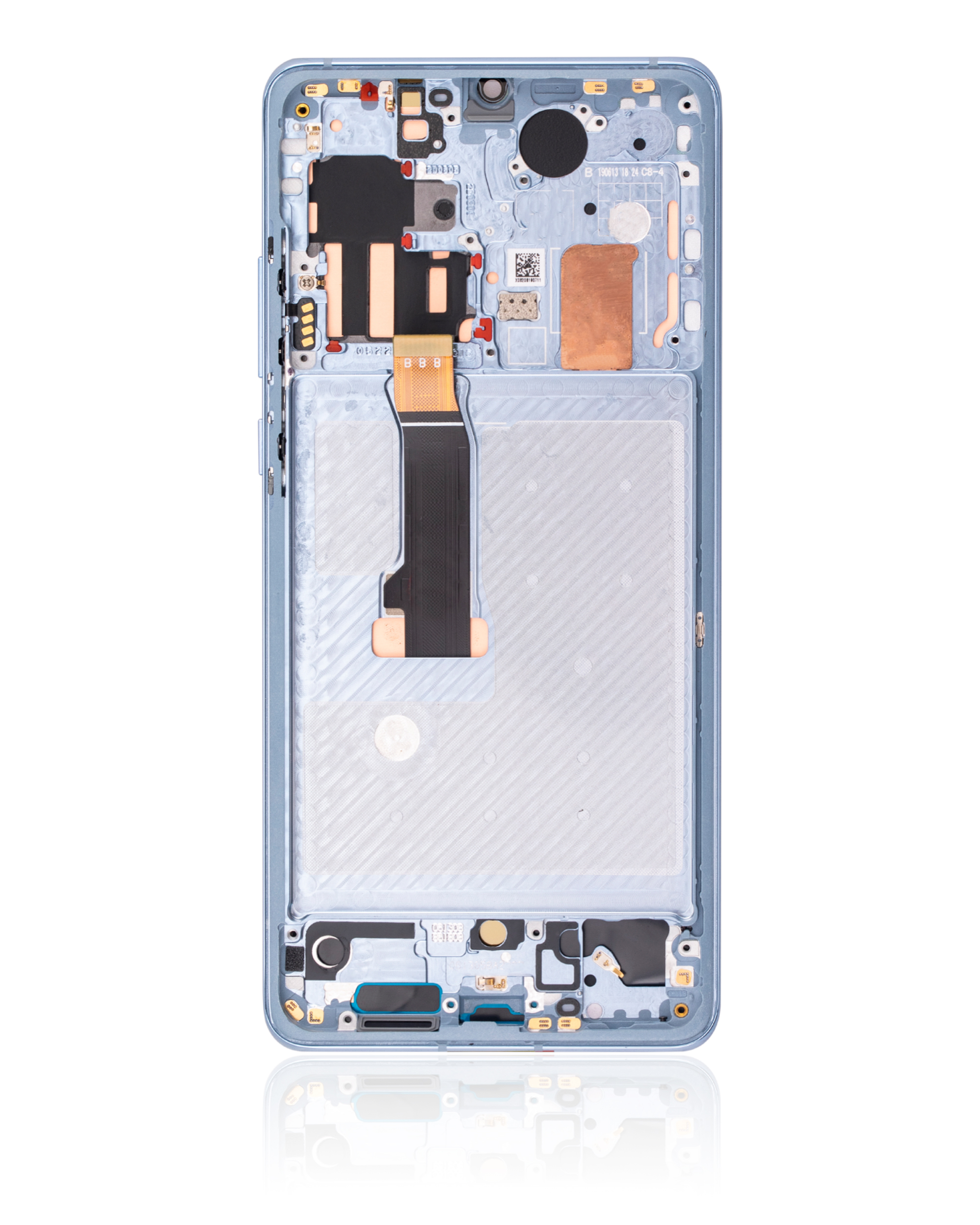 OLED Display mit Rahmen für Huawei P30 Pro (Aftermarket Plus) (Breathing Crystal) – Bild 3