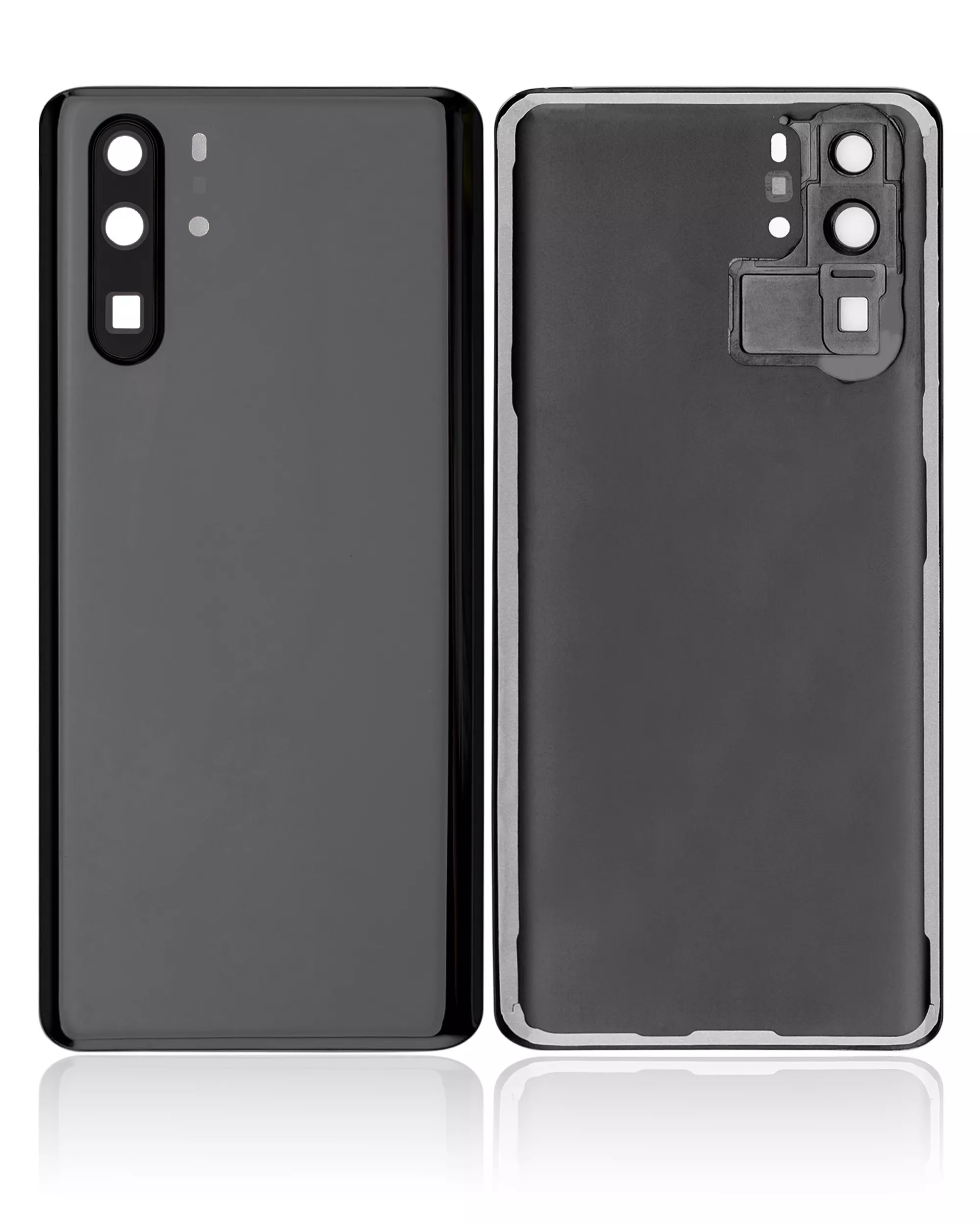 Rückdeckelglas mit Kameraglas für Huawei P30 Pro (Black (Schwarz)) – Bild 2