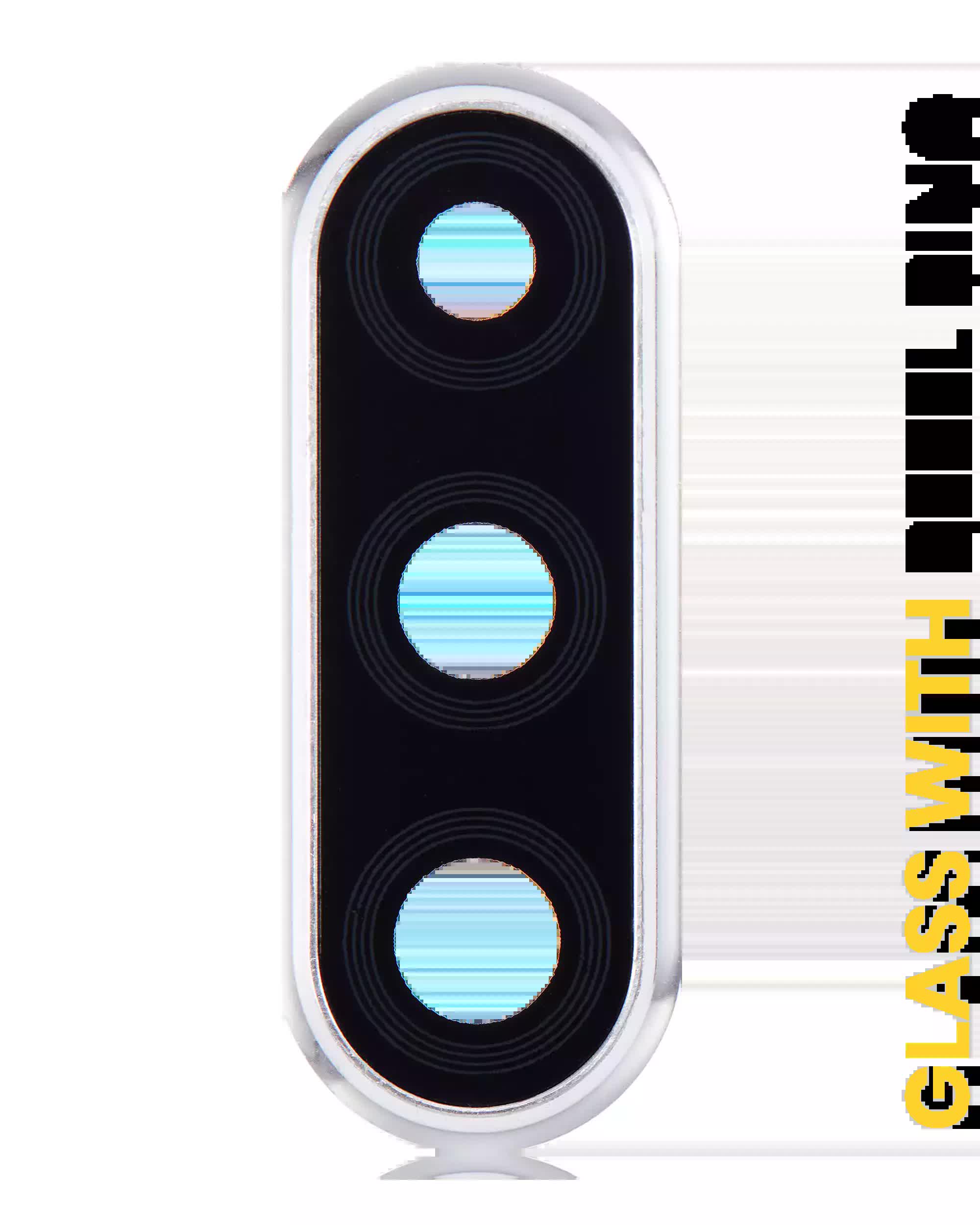 Rückkamera-Glas mit Blendenring für Huawei P30 Lite (Pearl White) (4GB RAM)