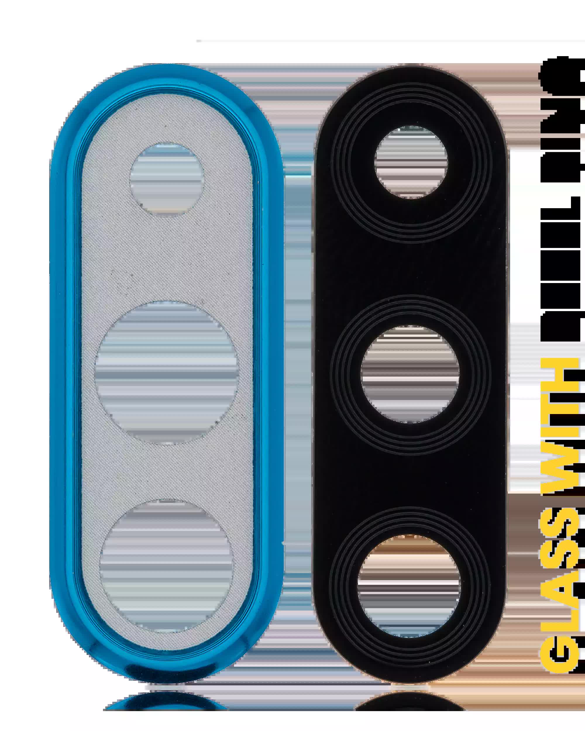 Rückkamera-Glas mit Blendenring für Huawei P30 Lite (Peacock Blue) (6GB RAM)